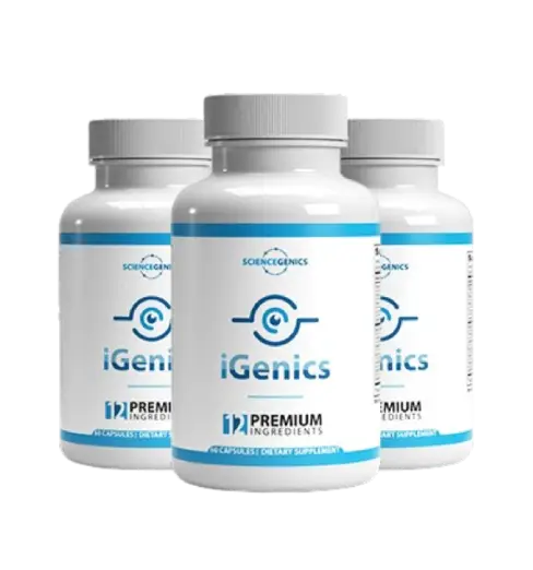 iGenics supplement bottle
